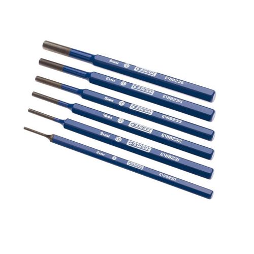 Chasse-goupilles EXPERT jeu de 6pcs