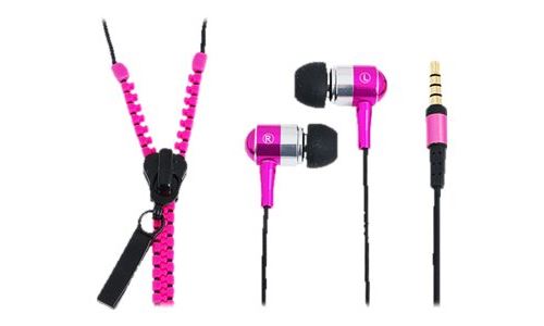 LogiLink Zipper Stereo In-Ear Headset - casque