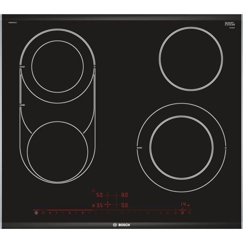 Bosch Pkm675dp1d Série 8 Plaque De Cuisson Encastrable Électrique 60,6 Cm Vitrocéramique