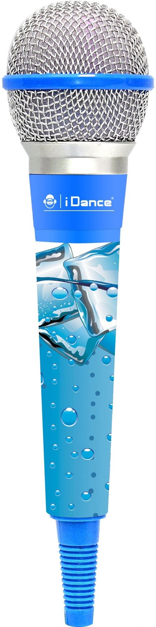 iDance Couleur Microphone CLM4 bleu