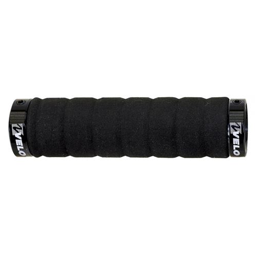 Velo VIS DE LA POIGNÉE DE LUMIÈRE MOUSSE 130 MM NOIR PAIRE