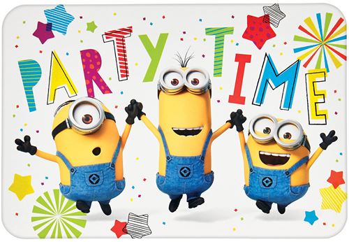 Amscan Invitations des sous-fifres 16 cm carton blanc 8 pièces