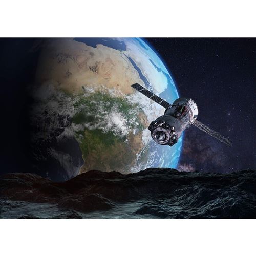 AG ART Papier peint mural intisse terre et satellite 360x270 cm