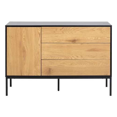 Buffet bas industriel métal et bois TRESCA