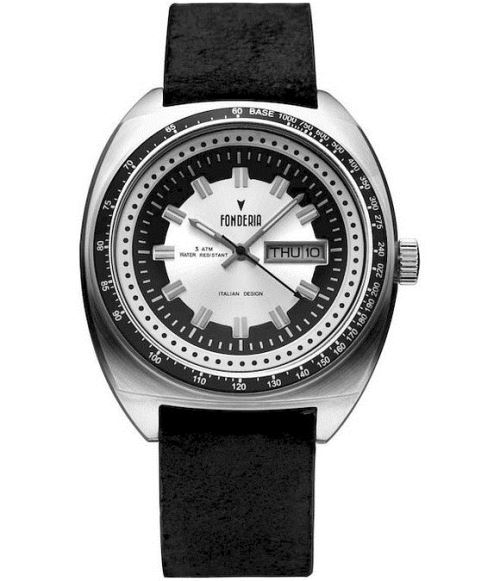 Fonderia Montre Homme P-6A004US1 Argent