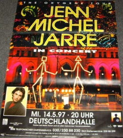 Jean-Michel JARRE - 85x120 cm - AFFICHE / POSTER