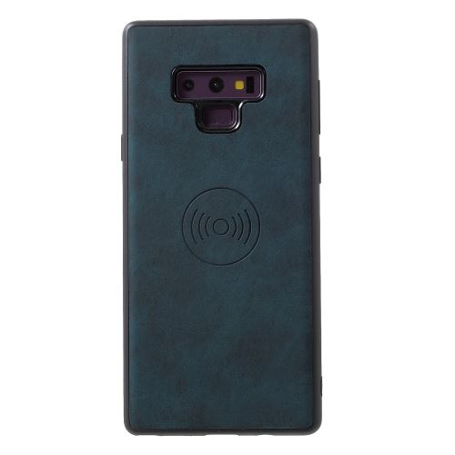 Etui en PU bleu foncé pour votre Samsung Galaxy Note9 N960