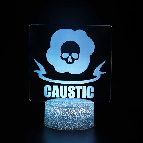 Stack - Lampe Veilleuse 3D Enfant - Tactile - Avec Télécommande - 7 Couleurs - Image 2