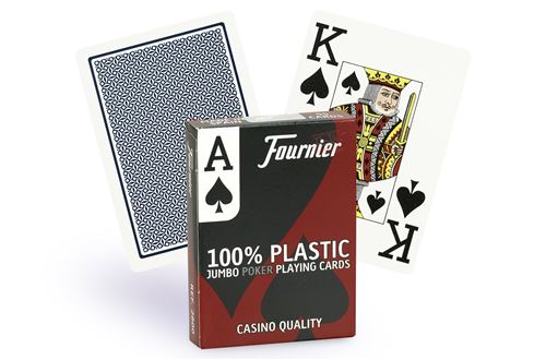 Fournier Bleu 2800 Poker Jumbo