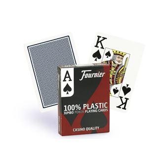 Fournier 2800 Poker Jumbo Bleu - 1