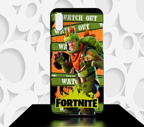 Coque compatible pour Samsung Galaxy A10 Fortnite Battle Royale 049