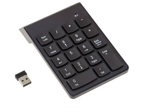 Pavé Numérique USB SANS FIL 18 Touches