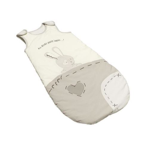 Thermobaby gigoteuse premier age thème dodo petit lapin vert