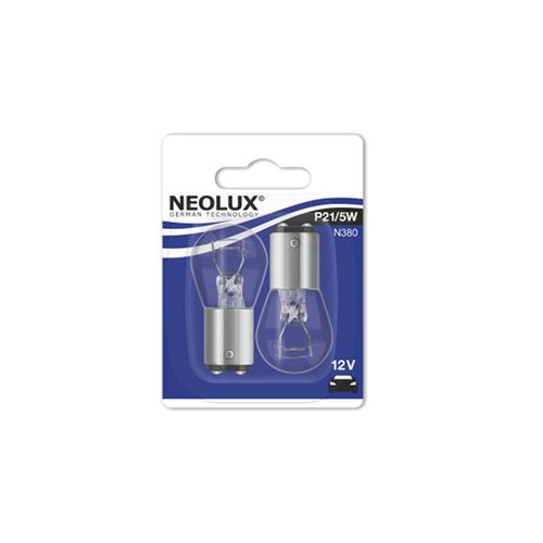 Lampe/ampoule 12v 21/5w (bay15d) neolux feu+stop (blister de 2)
