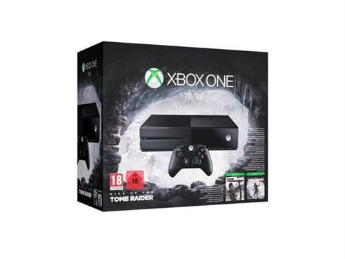 Pack Microsoft Console Xbox One 1 To + Rise of the Tomb Raider