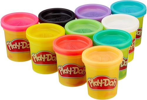 Play-Doh – 10 pots de Pate A Modeler - Couleurs Multiples - 53 g chacun
