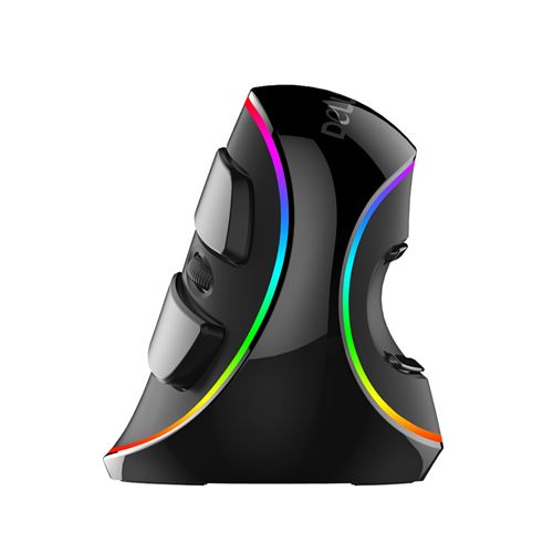 Delux M618 Plus RGB Optique Filaire Souris 800/1200/1600/2400/4000 DPI 5 Niveaux Ergonomique Souris Avec 6 Boutons Pour PC Portable Bureau