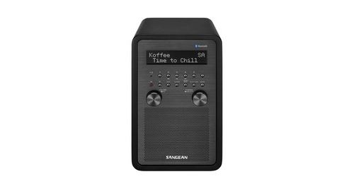 Sangean DDR-60BT Radio numérique (Dab +, FM RDS, Bluetooth, AUX-in, connecteur Haut-Parleur) Noir Mat