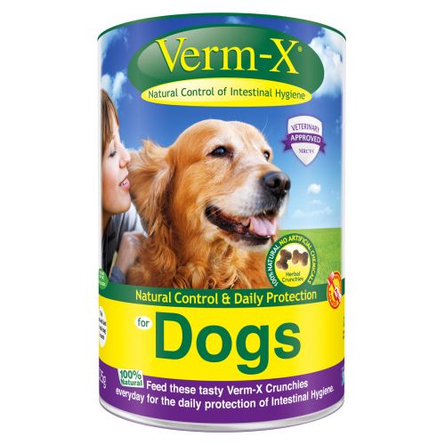 Meilleurs prix pour Verm-X Herbal croquettes pour chien (325g) (Multicolore) - UTTL1355