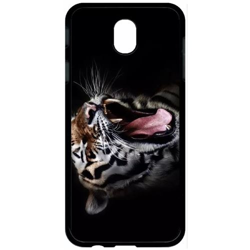 Coque samsung galaxy j7 2017 (j730) tete de tigre sauvage