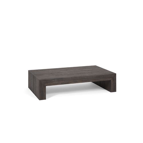 Mobilifiver Table basse, First H21, Chêne brown, 90 x 54 x 21 cm, Mélaminé, Made in Italy