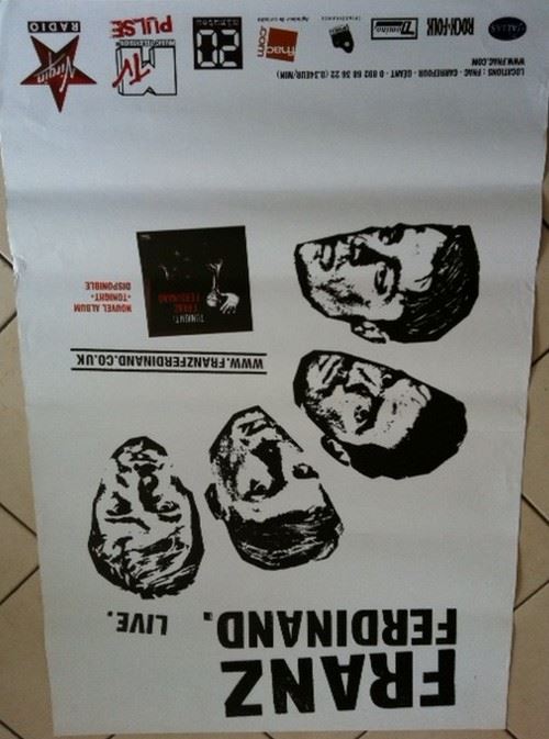 FRANZ FERDINAND - 80x120 cm - AFFICHE / POSTER