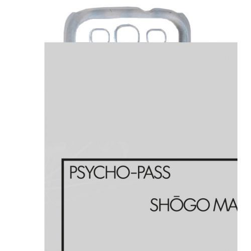 Coque psycho pass shogo makishima compatible samsung s3 mini transparent