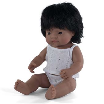 Poupée bébé fille, 38 cm, Latino-américaine - Poupon - Achat & prix