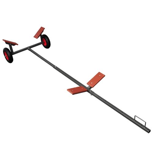vidaXL Rubberboot trailer 160 kg