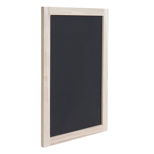 2x tableau noir mural MENDLER HWC-C18 60x40cm