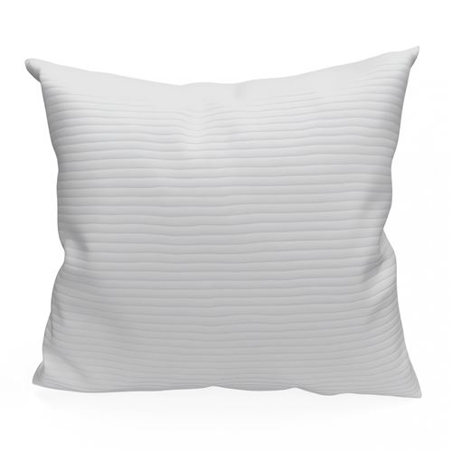 Housse de coussin Léo blanc 40x40 cm
