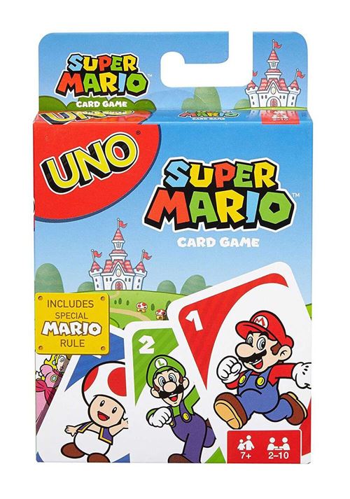 Jeu de cartes Mattel Uno Super Mario Bros