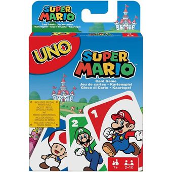 Jeu de cartes Mattel Uno Super Mario Bros