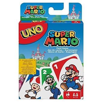 Jeu de cartes Mattel Uno Super Mario Bros