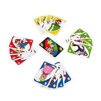 Jeu de cartes Mattel Uno Super Mario Bros
