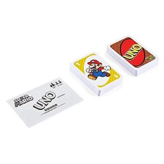 Jeu de cartes Mattel Uno Super Mario Bros