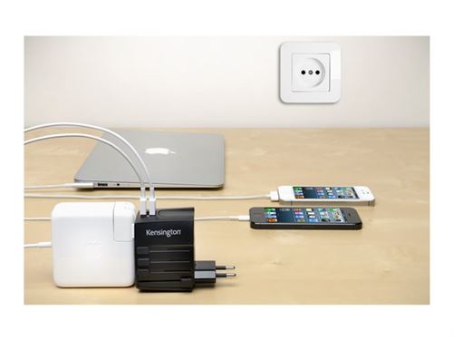 Kensington Adaptateur de voyage international 4,8Amp