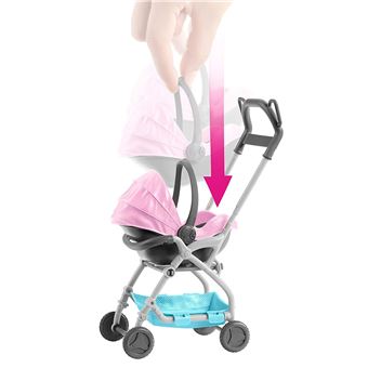 Barbie Famille Skipper Baby Sitter Petite Figurine Bebe Avec Poussette Rose Et Bleu Cosy Amovible Et Accessoires Jouet Pour Enfant Fxg95 Poupee Achat Prix Fnac