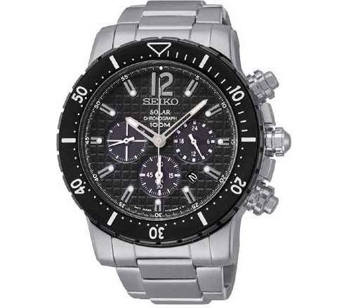 Montre Homme Seiko Solar SSC245P1 Argent