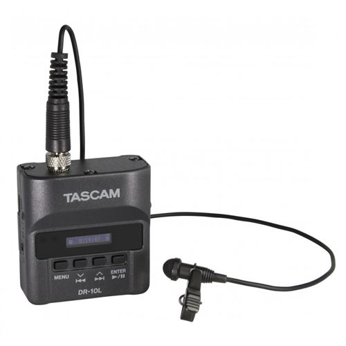 Tascam DR-10L enregistreur audio numérique et micro cravate