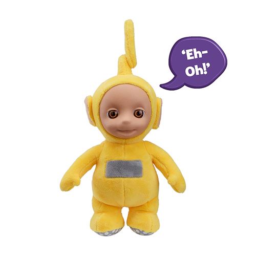 Les Teletubbies Peluche parlante Talking Laa Laa Peluche Jaune Peluche Achat prix fnac