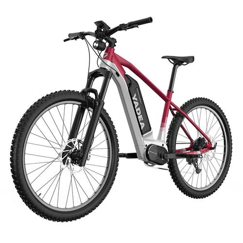 Vélo électrique Yadea YS500 Rouge- Vitesse maximale 25KM/H, 13AH 36V, 350W, Gamme Max 80-100Km