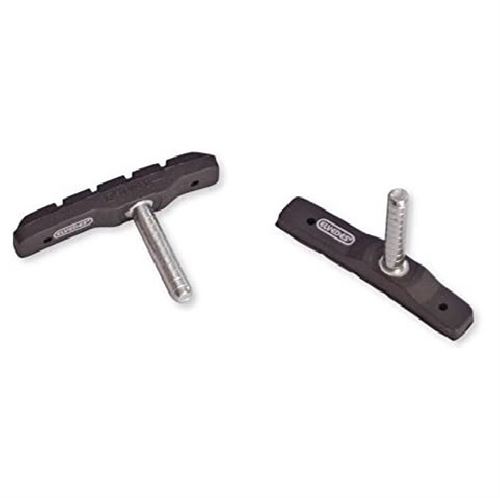 Elvedes jeu de plaquettes de frein Shimanocantilever noir/argent 50 pièces