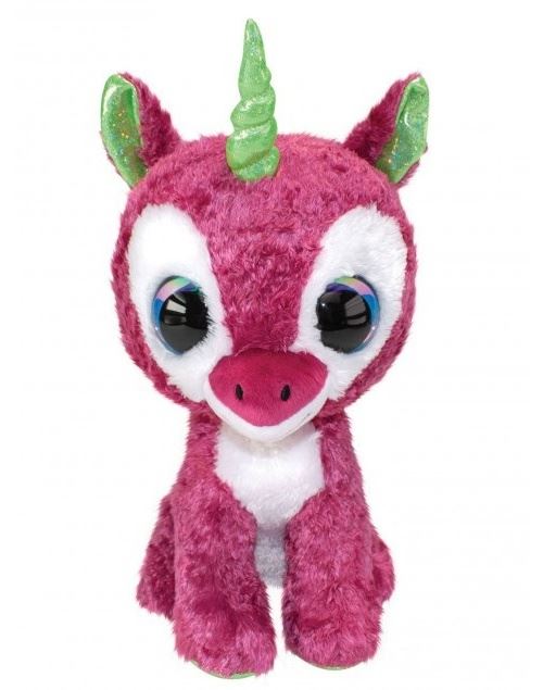 Lumo Stars peluche Lumo Licorne licorne Lumo Taïga rose 15 cm