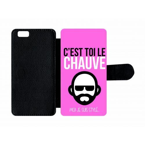 Etui apple iphone 6 c est toi le chauve moi je suis styl 9