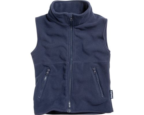 Playshoes polaire bodywarmer junior bleu foncé