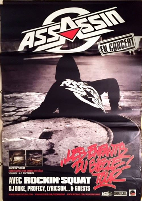 ASSASSIN - 80x120 cm - AFFICHE / POSTER