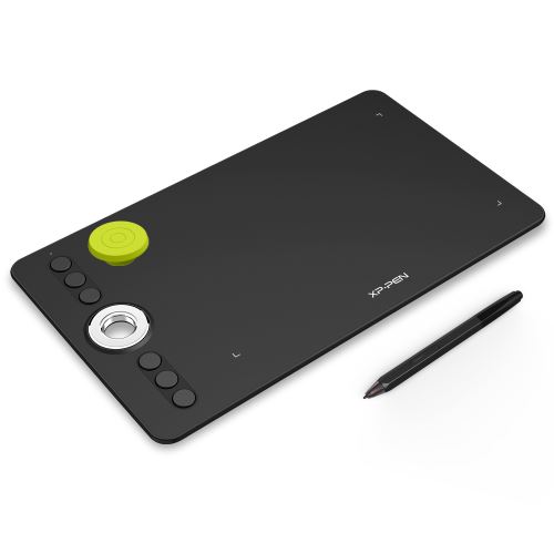 Tablette Graphique Filaire - XP-PEN DECO 02 - Stylet sans Batterie 8192 Niveaux - Taille 10x5.63 pouces