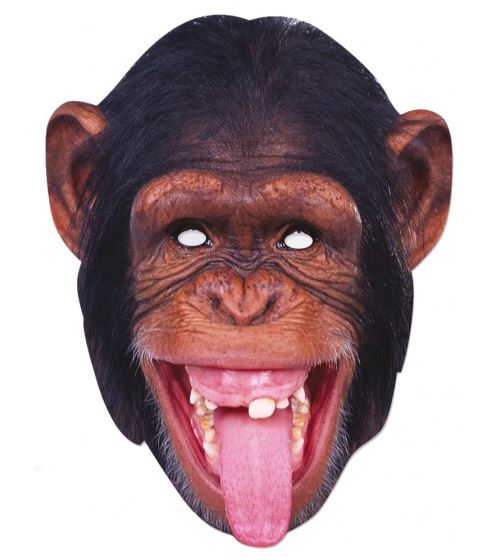Rubie's masque facial Animaux Chimpanzés