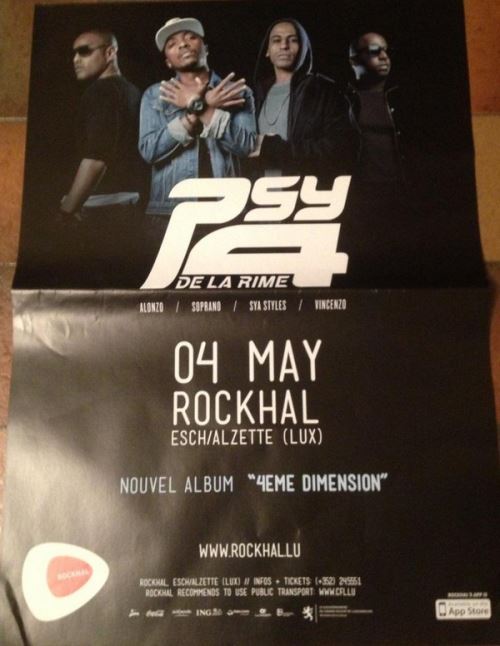 PSY 4 DE LA RIME - 50x80 cm - AFFICHE / POSTER